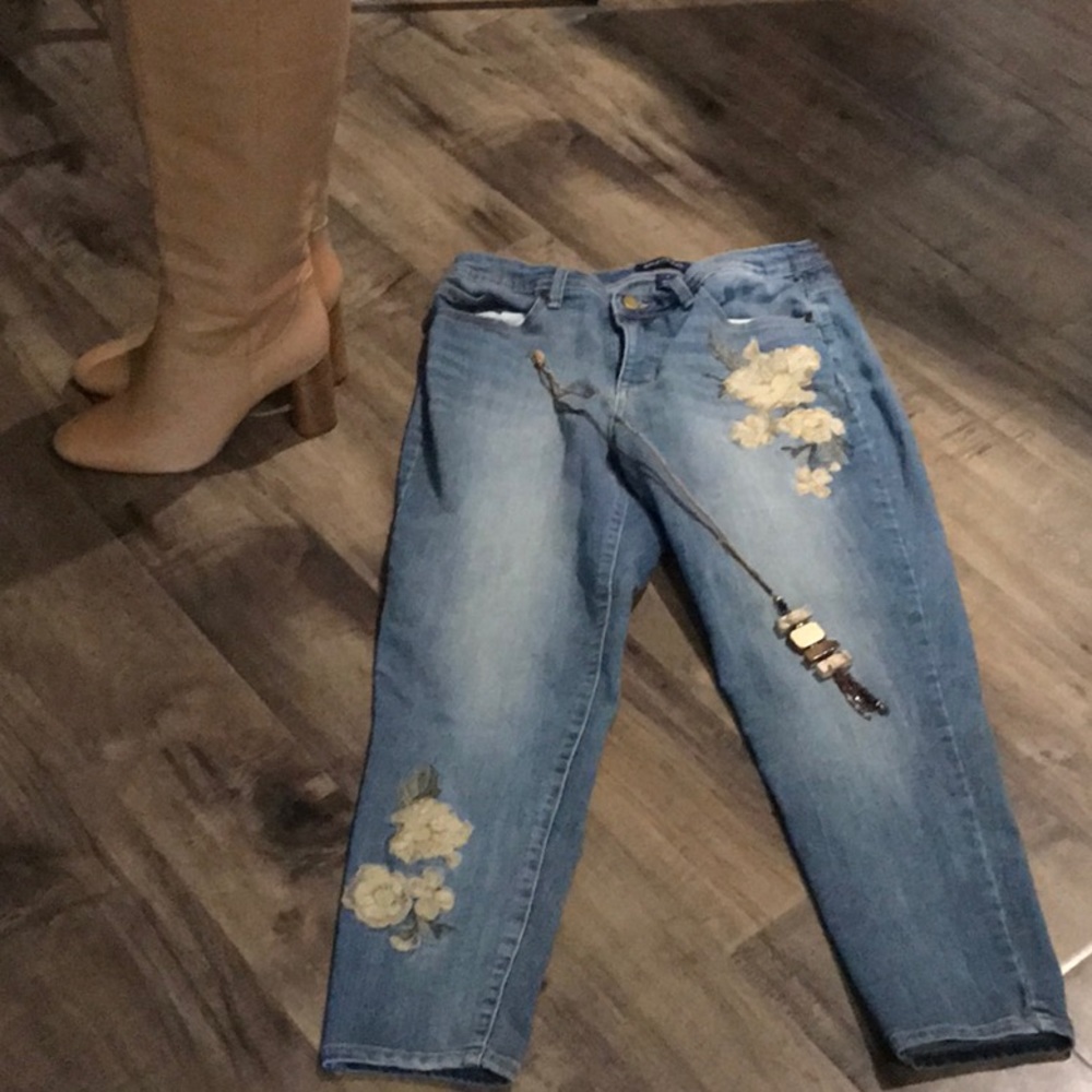 Crop jeans